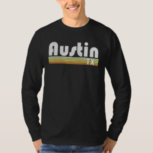 T-shirt Austin Texas Retro Style City Vintage Pride les an