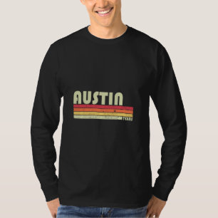 T-shirt AUSTIN TX TEXAS Funny City Accueil Racines Cadeau