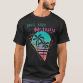 T-shirt Australia Bondi Beach Palm trees Vacation Ocean Su (Devant)