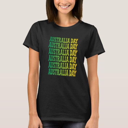 T-shirt Australia Day Downunder Celebrate 2022 Australia D (Devant)