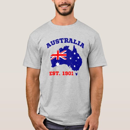 T-shirt Australia Established 1901 (Devant)