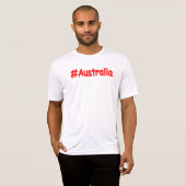 T-shirt "#Australia" Joli Design. Commandez dès maintenant (Devant entier)