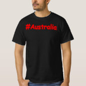T-shirt "#Australia" Joli Design. Commandez dès maintenant (Devant)