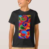 T-shirt Australian Aboriginal Rainbow Dreaming