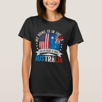 T-shirt Australian American Patriot Heart is from Australi