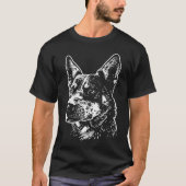 T-shirt Australian Cattle Dog [00294] (Devant)