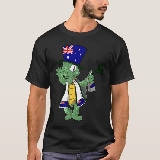 T-shirt Australian Fan Tortoise (Devant)