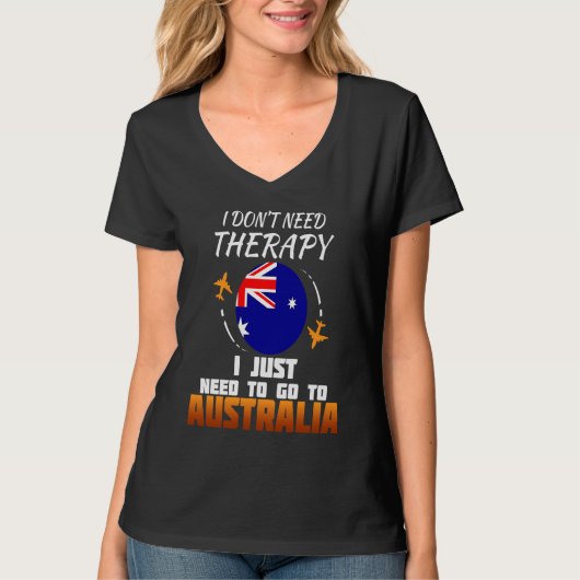 T-shirt Australian Flag I Australia Flag I Vacation I Aust (Devant)