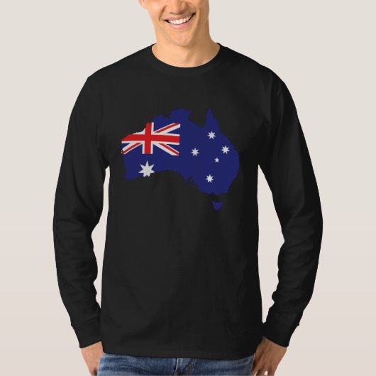 T-shirt Australian Flag Men Women Kids (Devant)