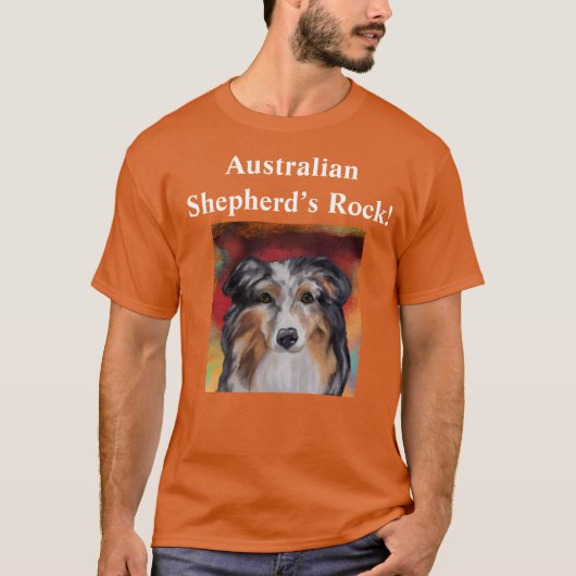 T-SHIRT AUSTRALIAN SHEPHERD (Devant)