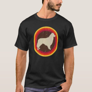 T-shirt Australian Shepherd Aussi Retro