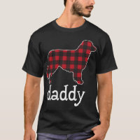 Australian Shepherd Daddy Christmas Red Plaid Auss