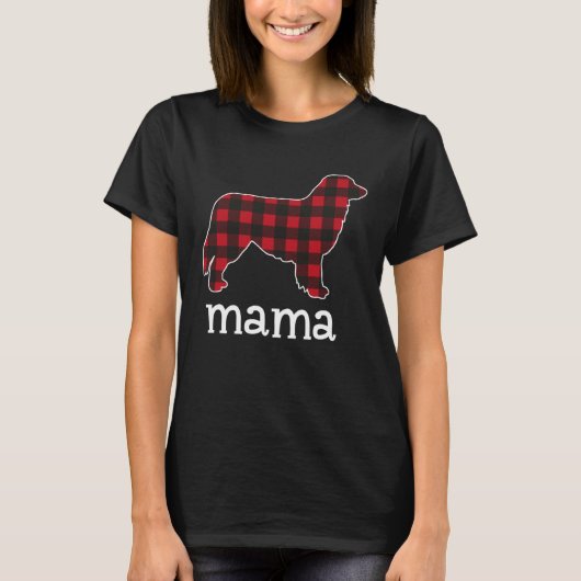 T-shirt Australian Shepherd Mom Mama for Aussie Dog  Shepa (Devant)