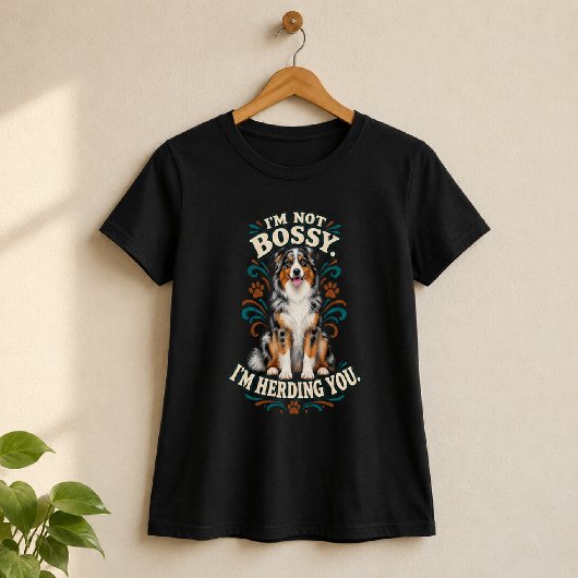 T-shirt Australian Shepherd Pas Patron