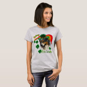 T-shirt Australian Shepherd St patrick (Devant entier)