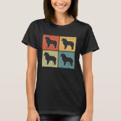 T-shirt Australian Shepherd Vintage  1 (Devant)