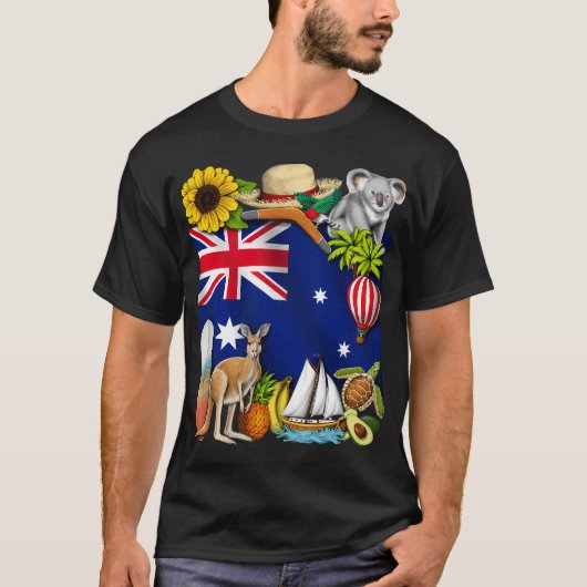 T-shirt Australie (Devant)