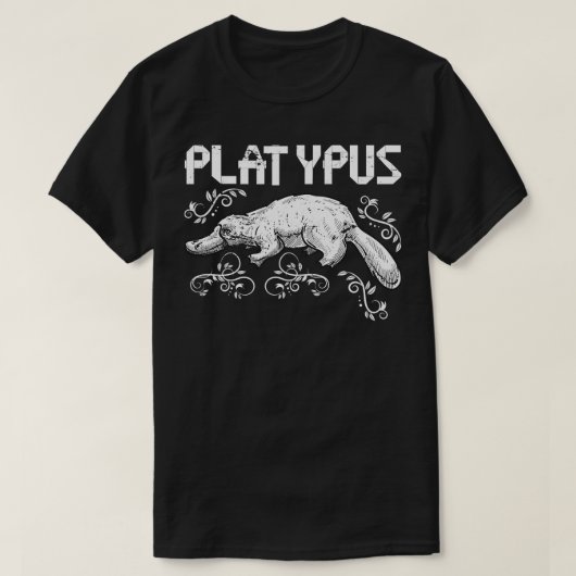 T-shirt Australie Animal Aussie Zoo Keeper Platypus (Design devant)