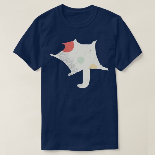 T-shirt Australie Animal Flying Sugar Glider (Design devant)