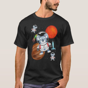 T-shirt Australie Animal Space Voyage Koala Astronaut