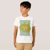 T-shirt Australie Dingo chien sauvage Am I mignon (Devant entier)