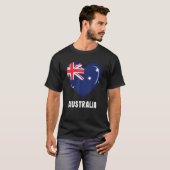 T-shirt Australie Drapeau (Devant entier)