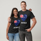 T-shirt Australie Drapeau (Unisexe)