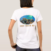 T-shirt Australie Grande barrière de corail stylisée (Dos)