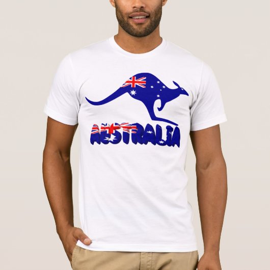 T-shirt Australie Kangaroo (Devant)
