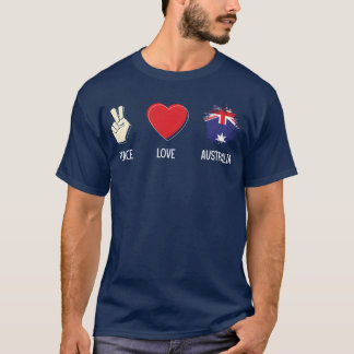 T-shirt Australie Kangourou Animaux du Commonwealth vintag