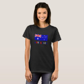 T-shirt Australie Pays Drapeau (Devant entier)