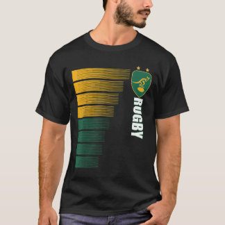 T-shirt Australie Rugby Jersey Australien Rugby 2 Côté