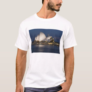 T-shirt Australie, Sydney. Opéra de nuit sur