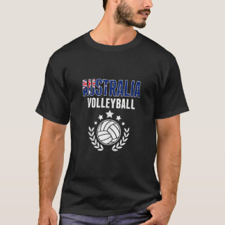 T-shirt Australie Ventilateurs de volley-ball Jersey Austr