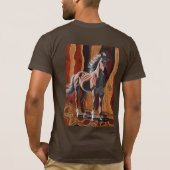 T-shirt Australie Wild Brumby (Dos)