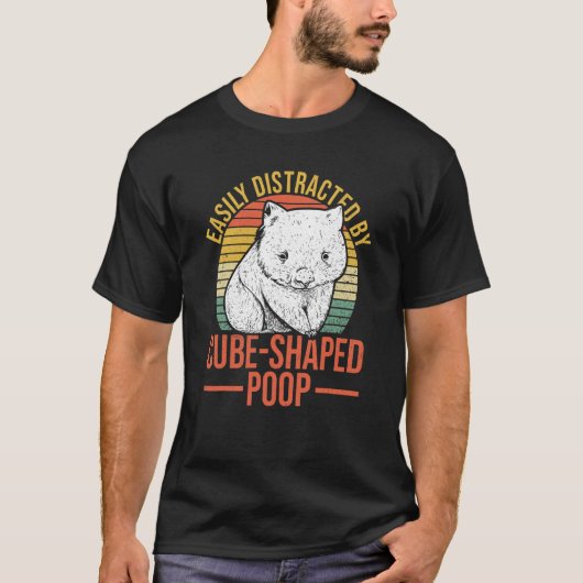 T-shirt Australie Wombat Citation Pour Un Wombat (Devant)