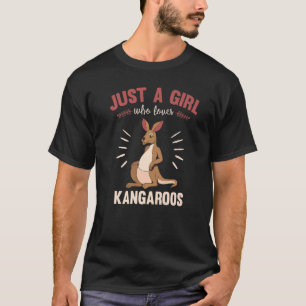T-shirt Australie zoo animal femmes animaux filles Kangaro