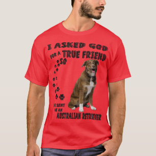 T-shirt Australien Berger Golden Retriever Mi Chien Citati