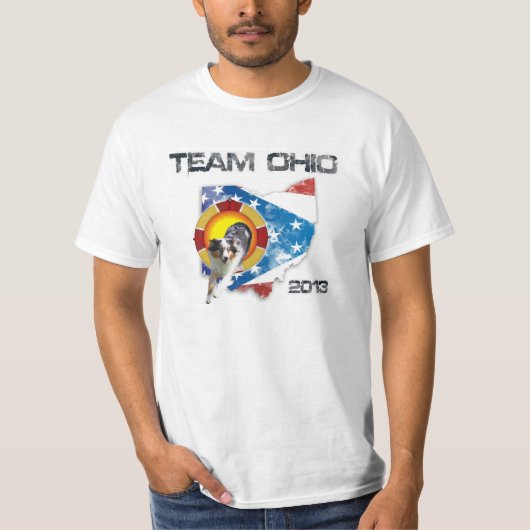 T-shirt australien de "Lukas" de berger (Devant)