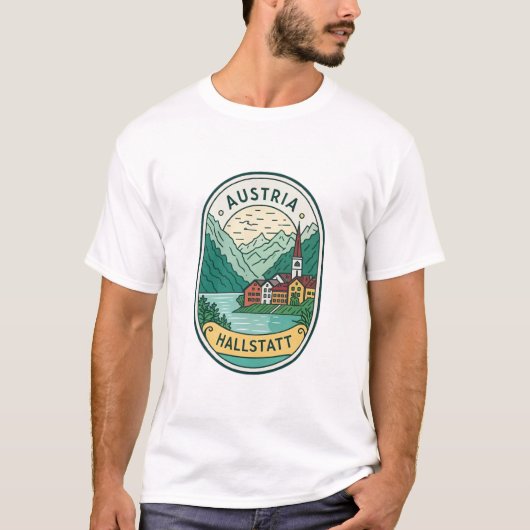 T-SHIRT AUSTRIA HALLSTATT (Devant)