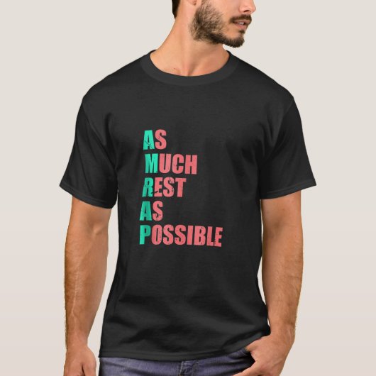 T-shirt Autant De Reste Que Possible AMRAP Funny Tank T (Devant)