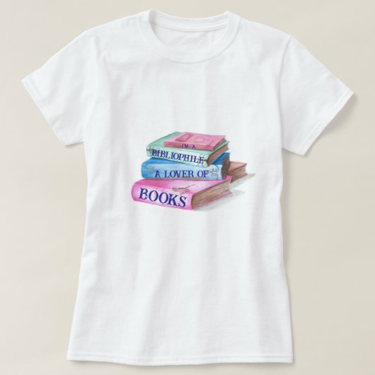 T-shirt Auteur de livres (Design devant)