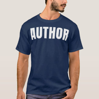 T-shirt Auteur Funny Titre du travail Profession Anniversa