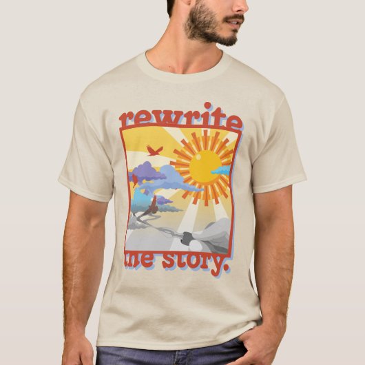 T-shirt "Auteur" Tee de baseball (Devant)