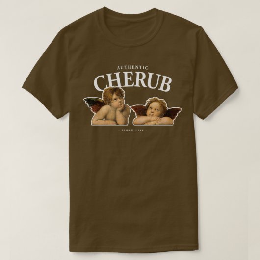 T-shirt Authentic Cherub Retro al Painting (Design devant)