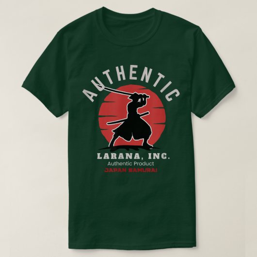 T-shirt Authentic Samurai JAPAN Style (2) (Design devant)