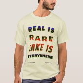 T-shirt "Authenticité libérée" (Devant)