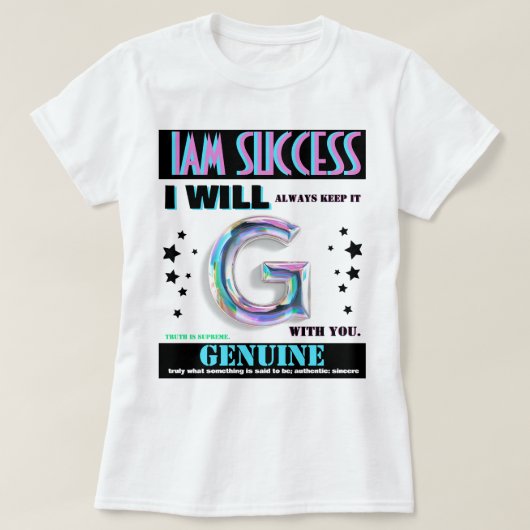 T-SHIRT AUTHENTIQUE (Design devant)