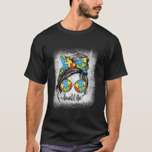 T-shirt Autie Tante Sensibilisation sur l'autisme de vie M