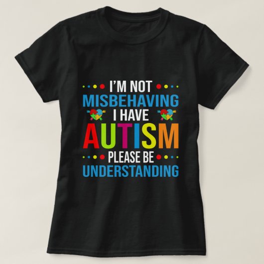 T-shirt Autism (Design devant)
